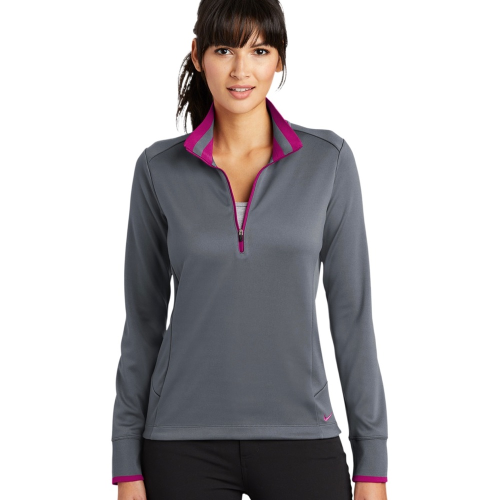 Nike Ladies Dri-FIT 1/2-Zip Cover-Up